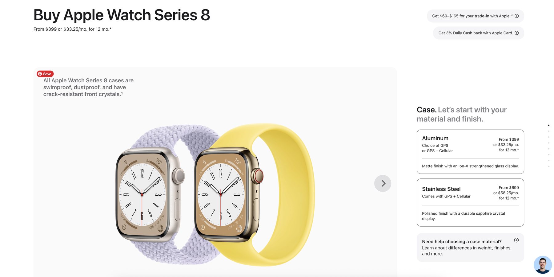 Apple Watch Buy Flow