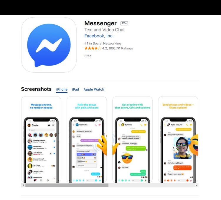 Messenger Brand Separation