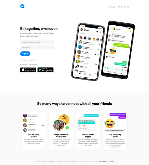 Messenger Brand Separation